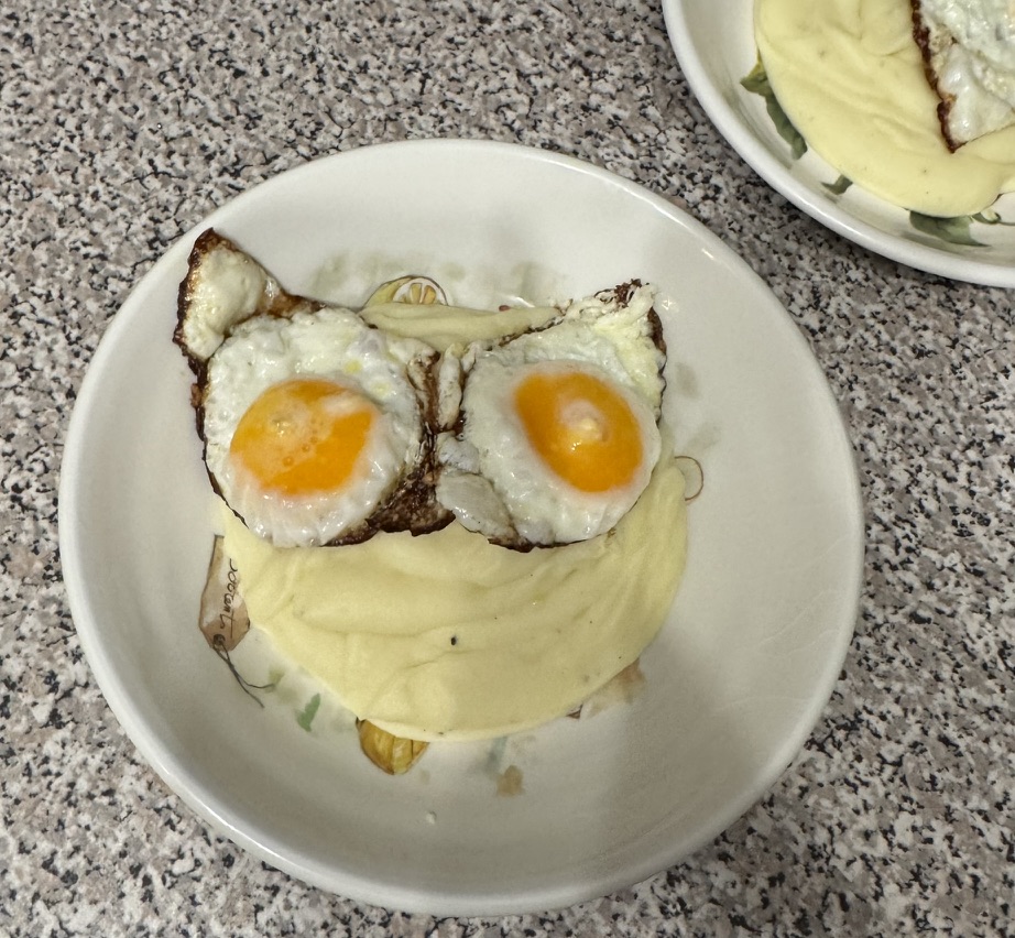 Kartoffelbrei mit Ei