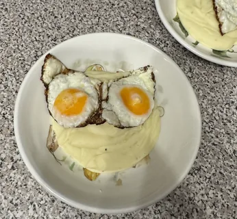 Kartoffelbrei mit Ei